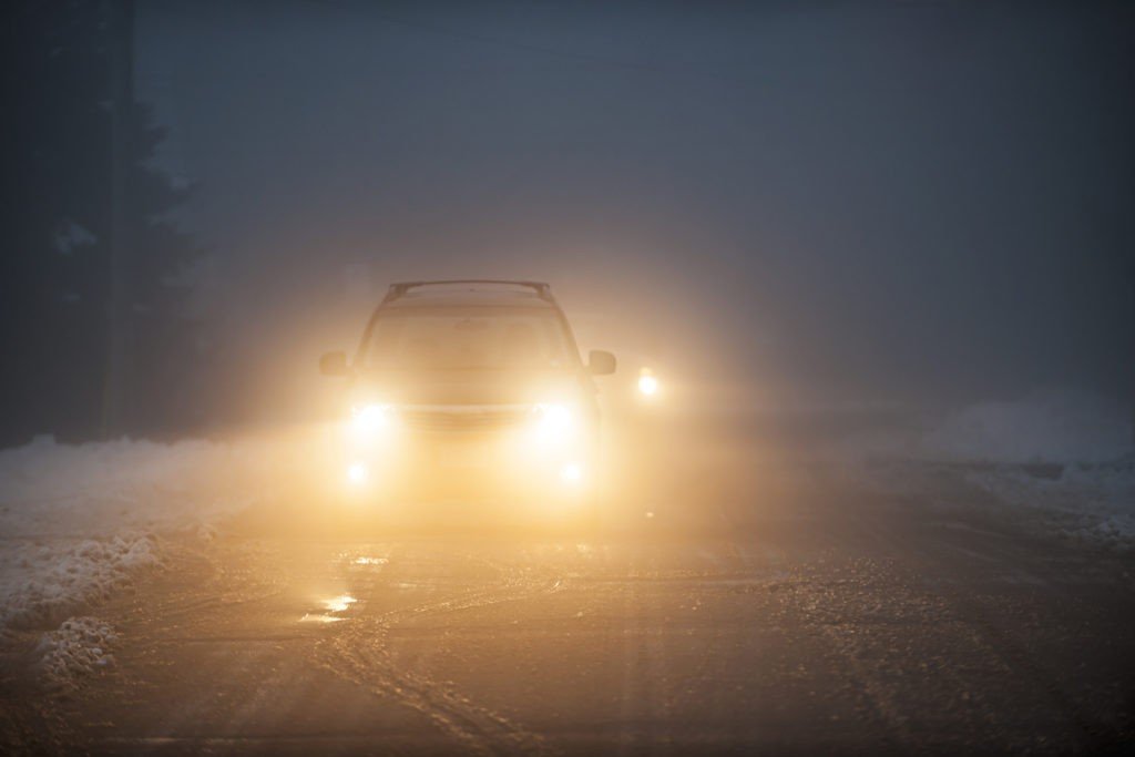 drve safely in foggy conditions